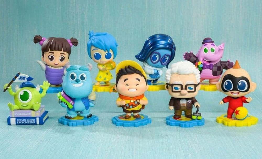 Pixar Cosbi Minifiguren 8 cm Blind Box Display (8) - Preorder - ETA: 25.01.2027