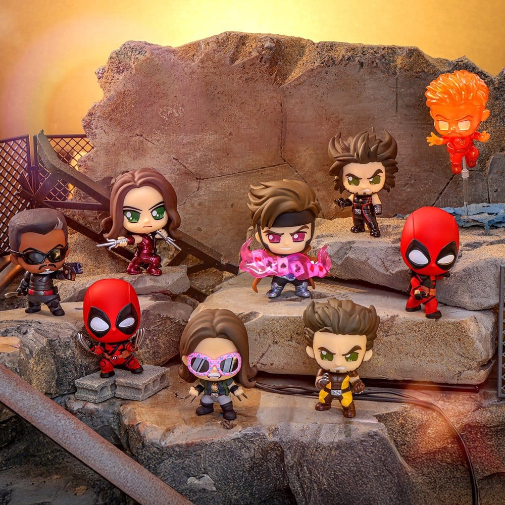 Deadpool & Wolverine Cosbi Minifiguren 9 cm Series 2 Blind Box Display (8) - Preorder - ETA: 28.12.2026
