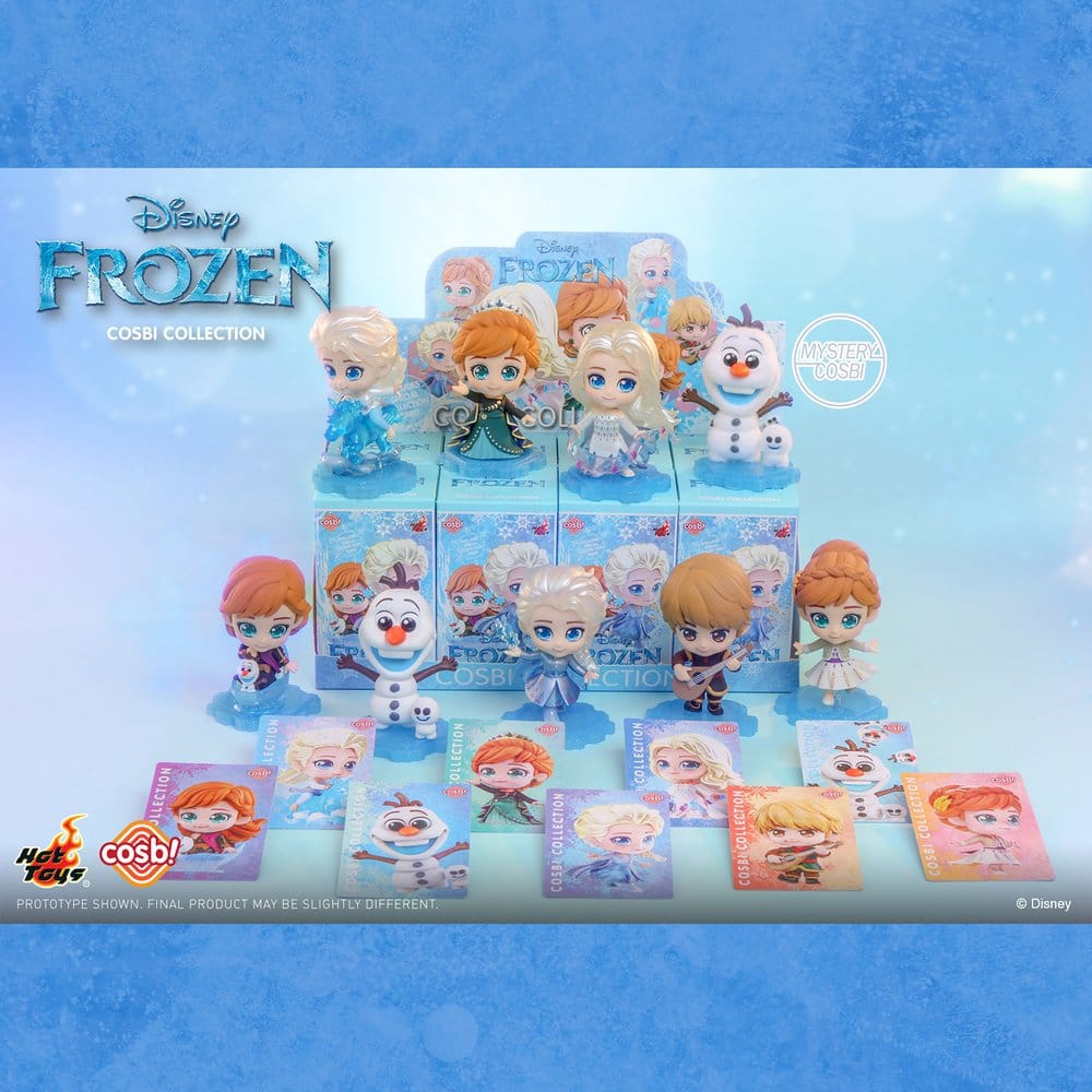 Die Eiskönigin Cosbi Minifiguren 8 cm Blind Box Display (8) - Preorder - ETA: 25.01.2027