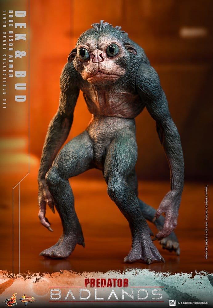 Predator: Badlands Movie Masterpiece Actionfiguren 2er-Pack 1/6 Dek (Bone Bison Armor) and Bud 31 cm - Preorder - ETA: 25.08.2027