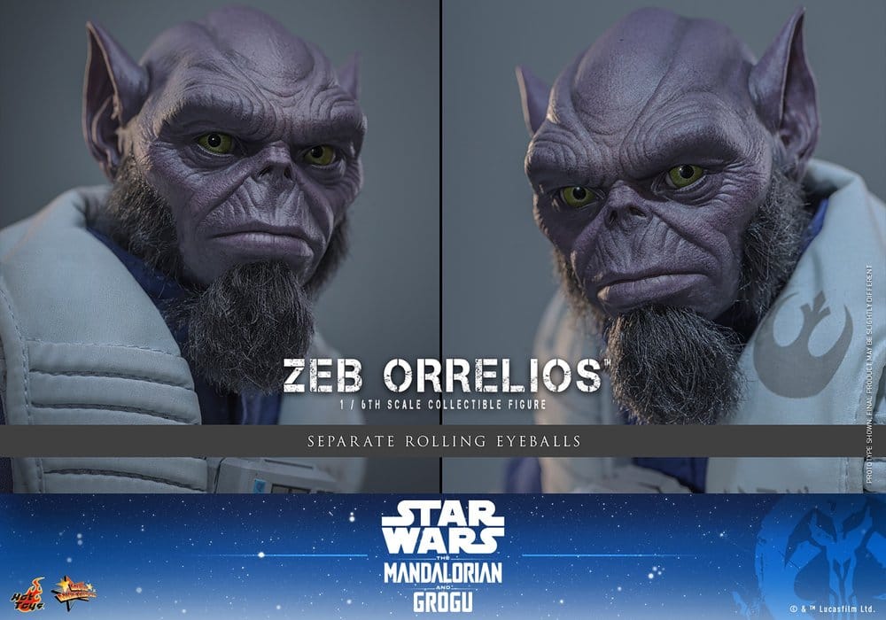 Star Wars Movie Masterpiece Actionfigur 1/6 Zeb Orrelios 33 cm - Preorder - ETA: 25.02.2028