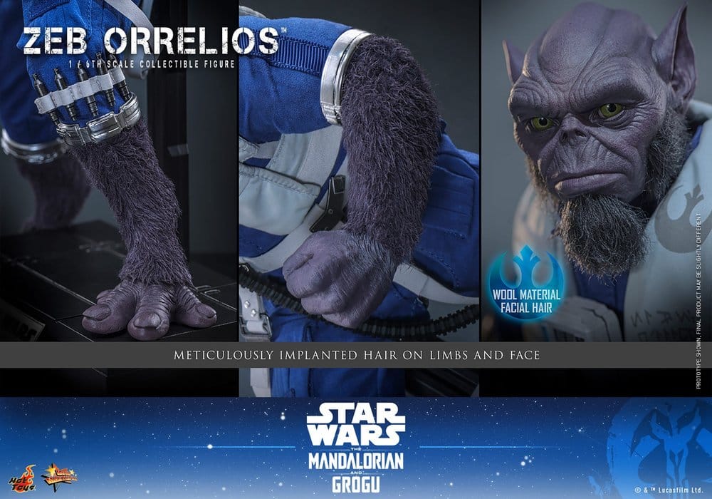 Star Wars Movie Masterpiece Actionfigur 1/6 Zeb Orrelios 33 cm - Preorder - ETA: 25.02.2028