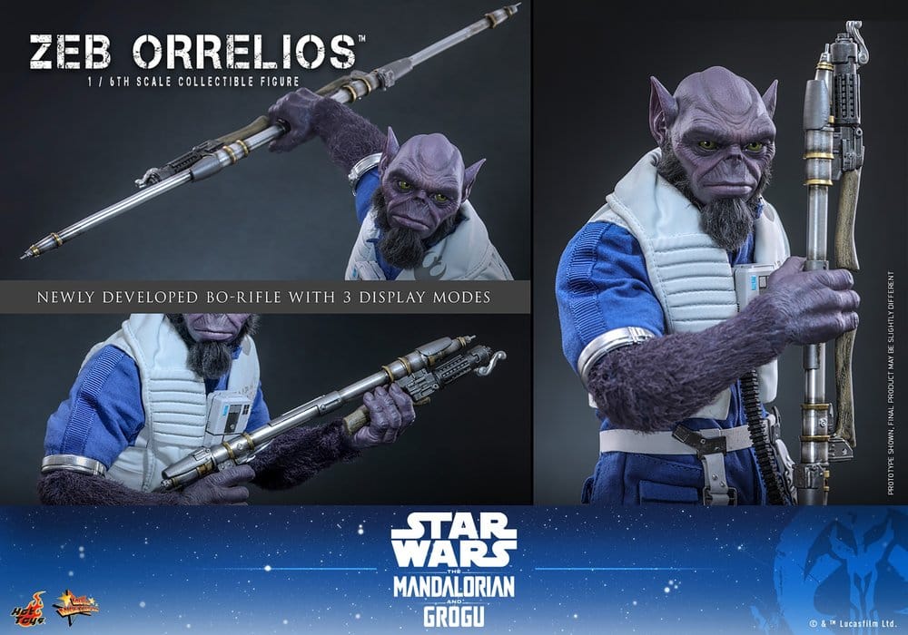 Star Wars Movie Masterpiece Actionfigur 1/6 Zeb Orrelios 33 cm - Preorder - ETA: 25.02.2028
