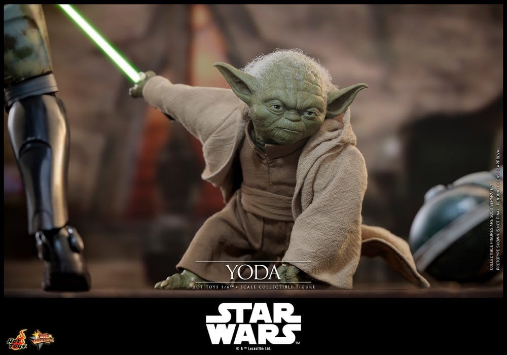 Star Wars: Die Rache der Sith Movie Masterpiece Actionfigur 1/6 Yoda 14 cm - Preorder - ETA: 25.02.2028