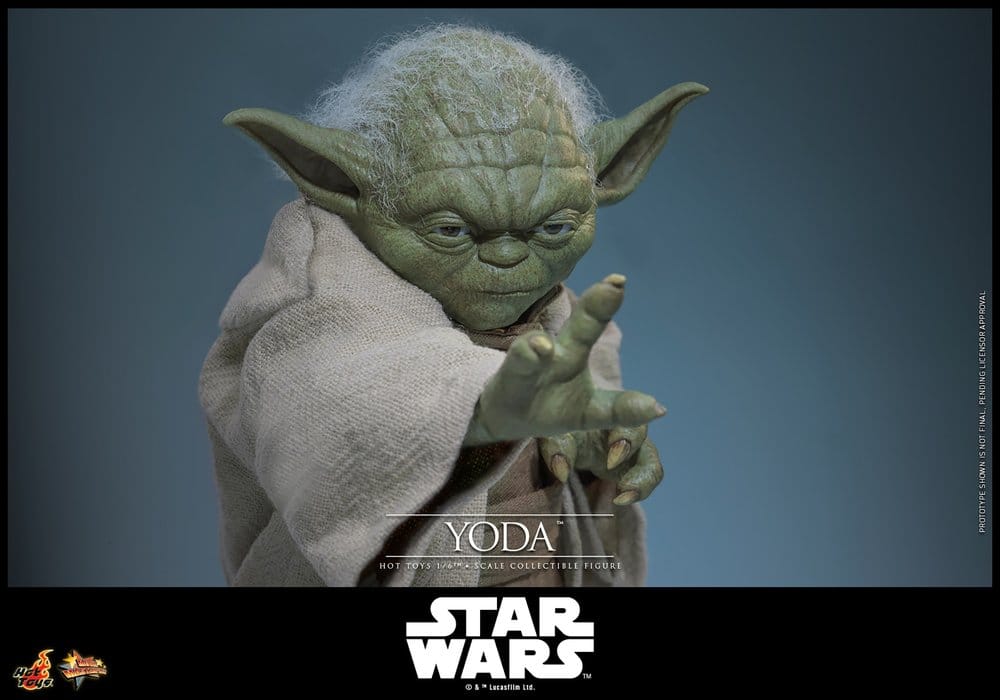 Star Wars: Die Rache der Sith Movie Masterpiece Actionfigur 1/6 Yoda 14 cm - Preorder - ETA: 25.02.2028