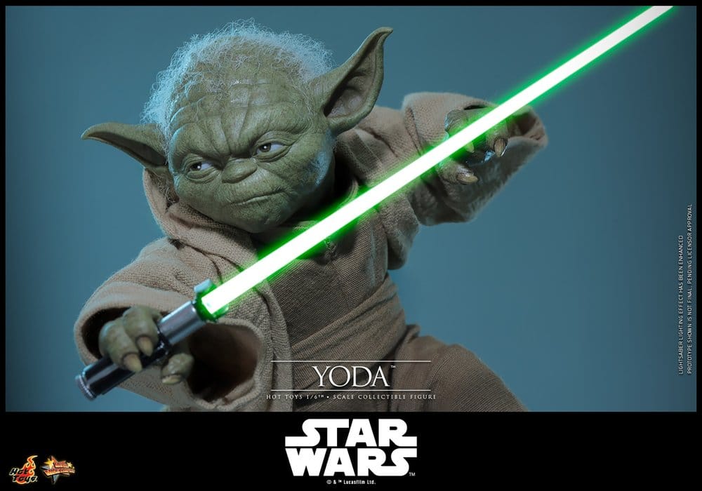 Star Wars: Die Rache der Sith Movie Masterpiece Actionfigur 1/6 Yoda 14 cm - Preorder - ETA: 25.02.2028