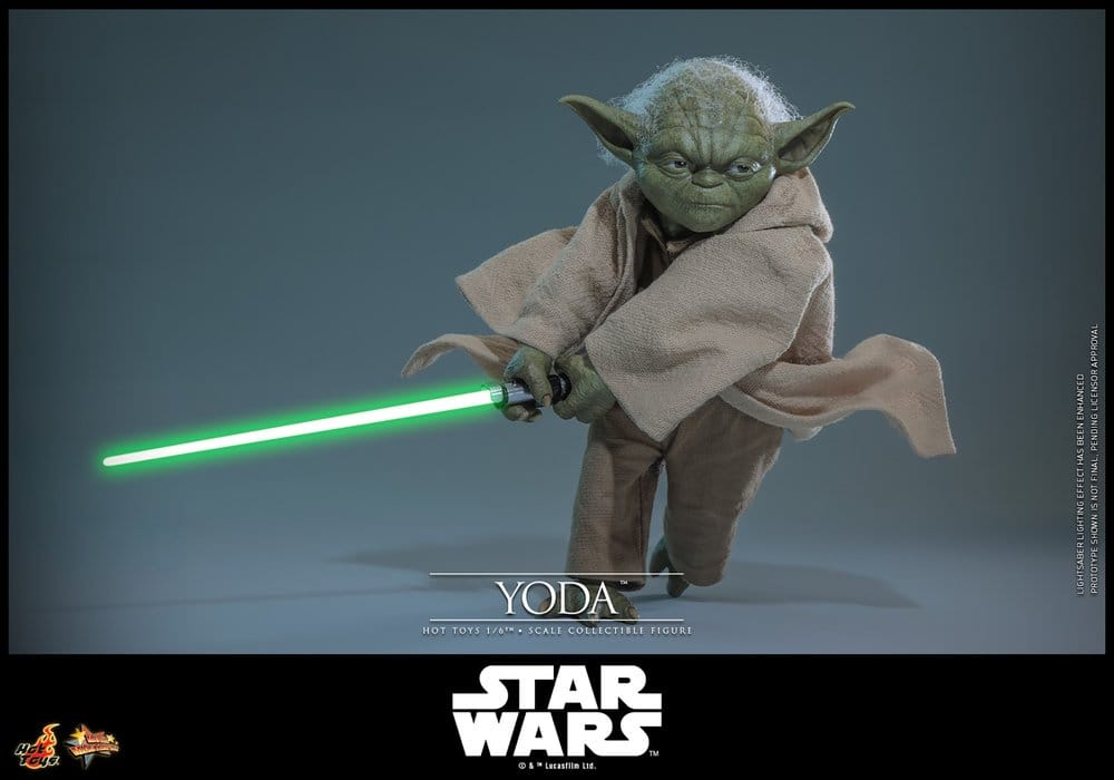 Star Wars: Die Rache der Sith Movie Masterpiece Actionfigur 1/6 Yoda 14 cm - Preorder - ETA: 25.02.2028