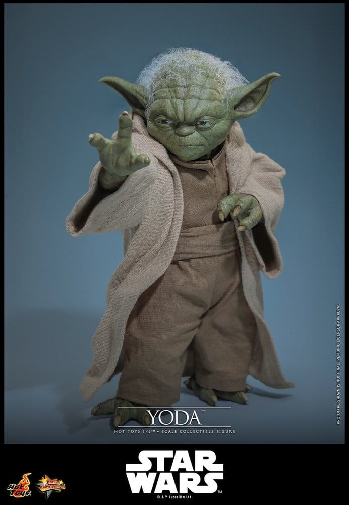 Star Wars: Die Rache der Sith Movie Masterpiece Actionfigur 1/6 Yoda 14 cm - Preorder - ETA: 25.02.2028