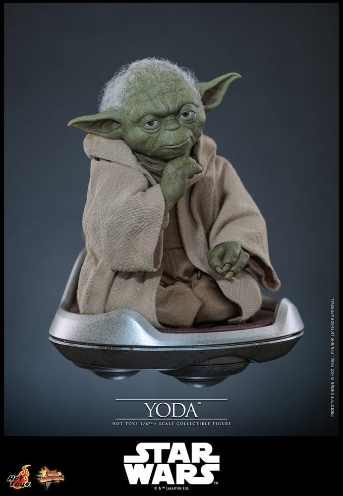 Star Wars: Die Rache der Sith Movie Masterpiece Actionfigur 1/6 Yoda 14 cm - Preorder - ETA: 25.02.2028