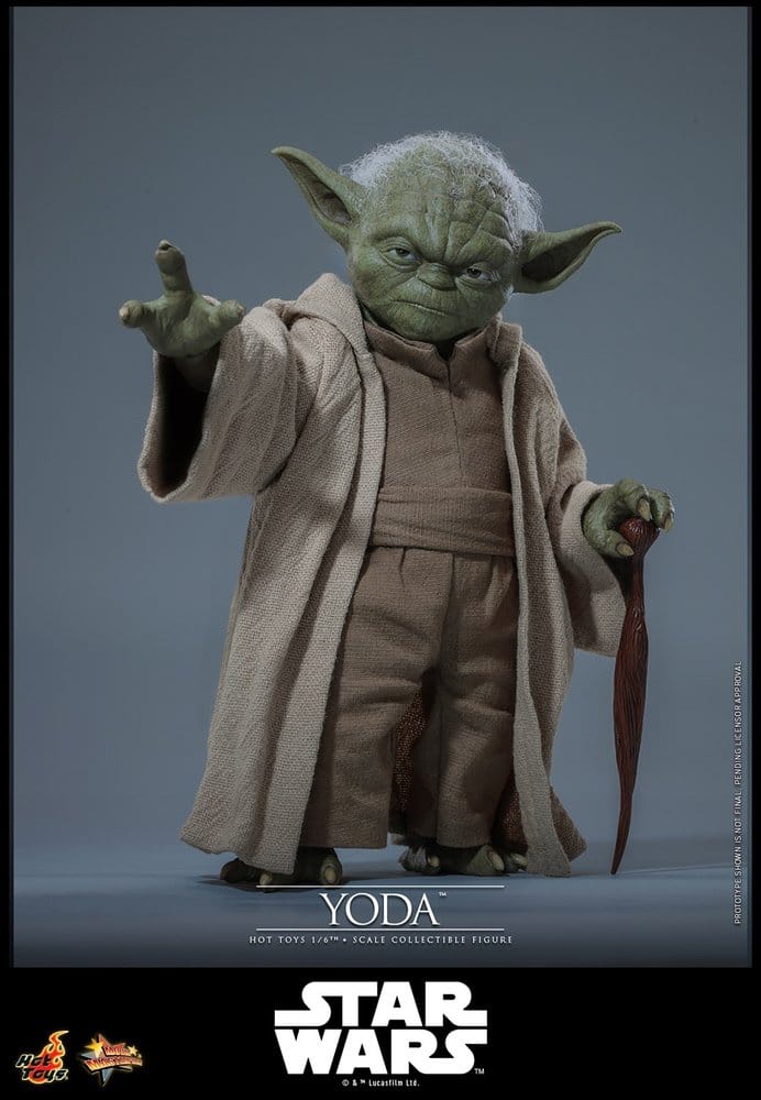 Star Wars: Die Rache der Sith Movie Masterpiece Actionfigur 1/6 Yoda 14 cm - Preorder - ETA: 25.02.2028