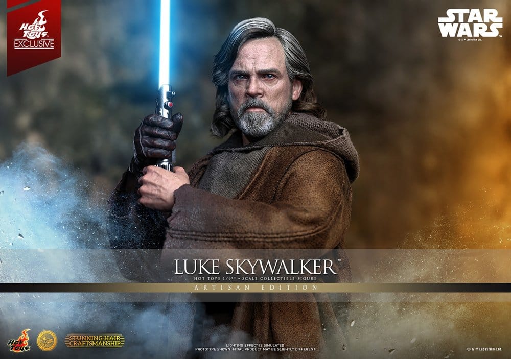 Star Wars: Die letzten Jedi Movie Masterpiece Actionfigur 1/6 Luke Skywalker (Artisan Edition) 29 cm - Preorder - ETA: 25.02.2028