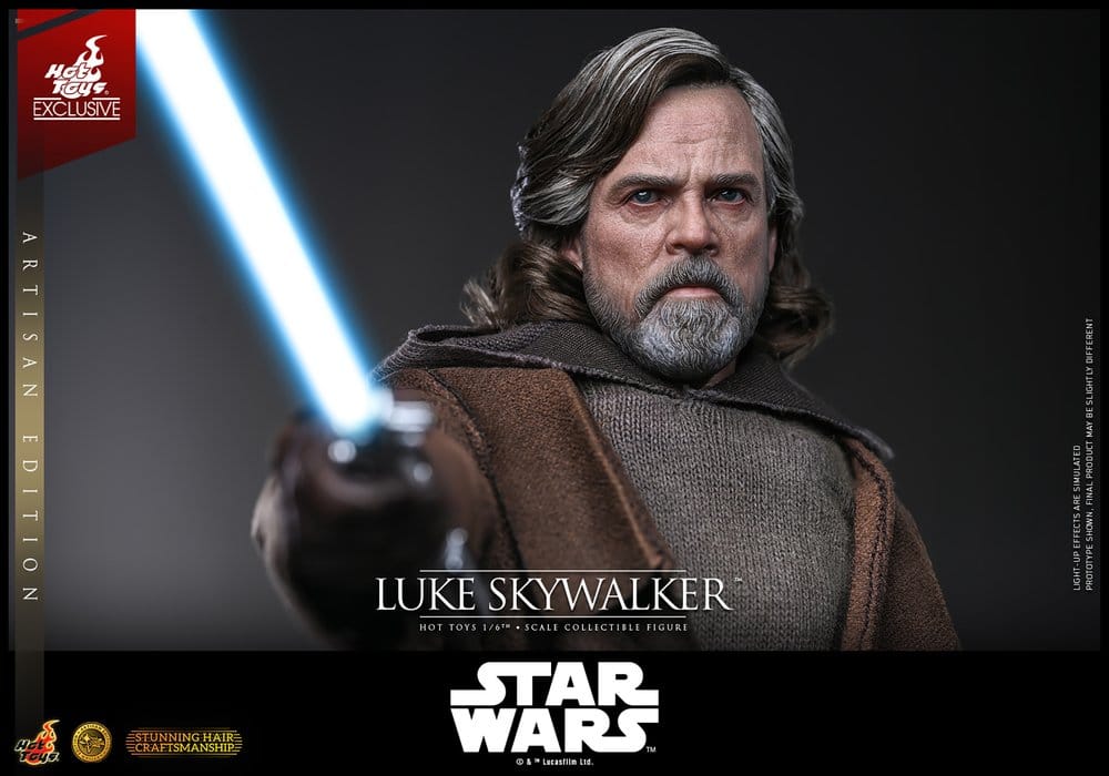 Star Wars: Die letzten Jedi Movie Masterpiece Actionfigur 1/6 Luke Skywalker (Artisan Edition) 29 cm - Preorder - ETA: 25.02.2028