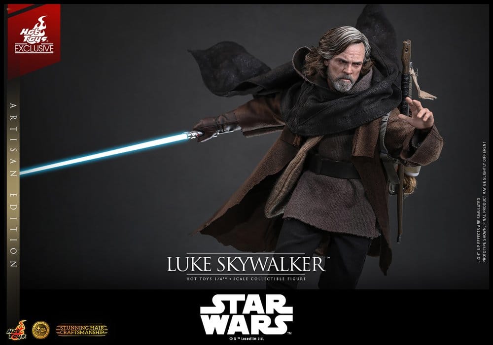 Star Wars: Die letzten Jedi Movie Masterpiece Actionfigur 1/6 Luke Skywalker (Artisan Edition) 29 cm - Preorder - ETA: 25.02.2028