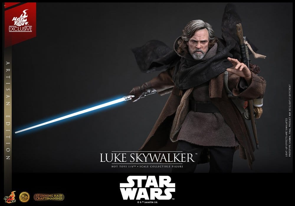 Star Wars: Die letzten Jedi Movie Masterpiece Actionfigur 1/6 Luke Skywalker (Artisan Edition) 29 cm - Preorder - ETA: 25.02.2028