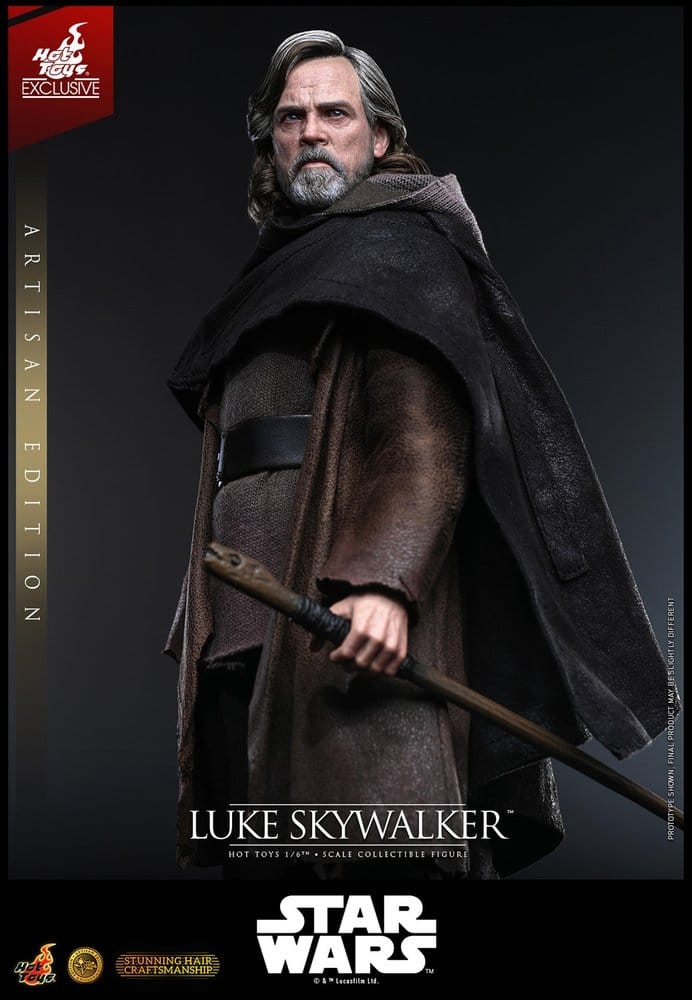 Star Wars: Die letzten Jedi Movie Masterpiece Actionfigur 1/6 Luke Skywalker (Artisan Edition) 29 cm - Preorder - ETA: 25.02.2028