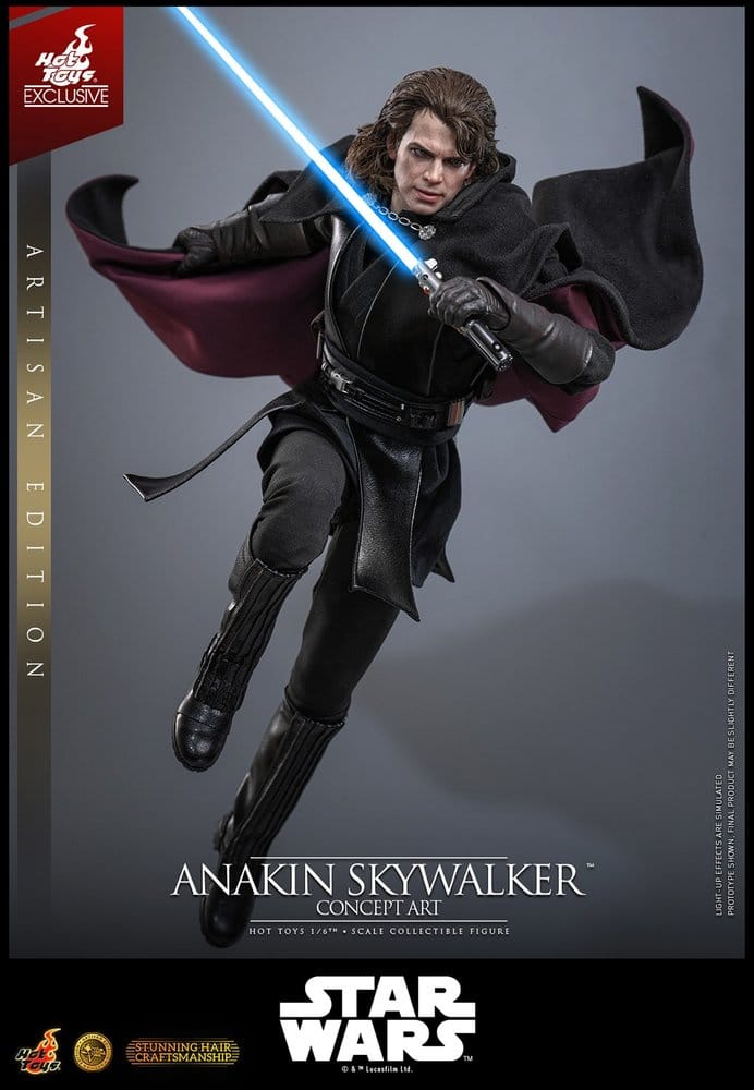Star Wars Episode III: Die Rache der Sith Movie Masterpiece Actionfigur 1/6 Anakin Skywalker (Concept Art Version) (Artisan Edition) Hot Toys Exclusive 31 cm - Preorder - ETA: 25.02.2028