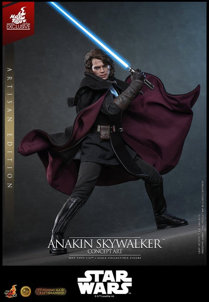Star Wars Episode III: Die Rache der Sith Movie Masterpiece Actionfigur 1/6 Anakin Skywalker (Concept Art Version) (Artisan Edition) Hot Toys Exclusive 31 cm - Preorder - ETA: 25.02.2028