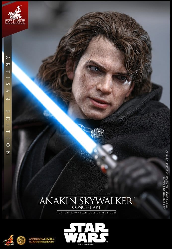 Star Wars Episode III: Die Rache der Sith Movie Masterpiece Actionfigur 1/6 Anakin Skywalker (Concept Art Version) (Artisan Edition) Hot Toys Exclusive 31 cm - Preorder - ETA: 25.02.2028