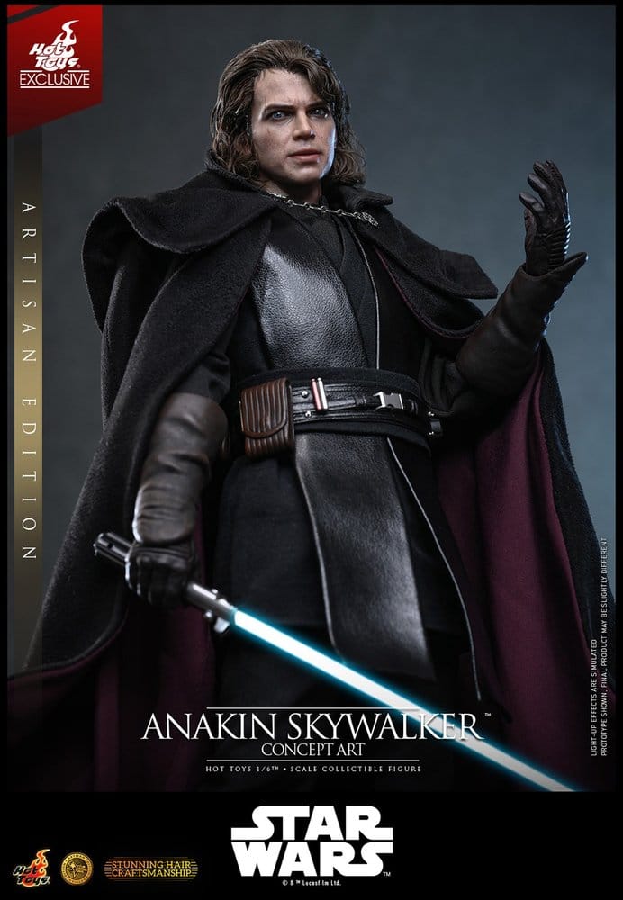 Star Wars Episode III: Die Rache der Sith Movie Masterpiece Actionfigur 1/6 Anakin Skywalker (Concept Art Version) (Artisan Edition) Hot Toys Exclusive 31 cm - Preorder - ETA: 25.02.2028