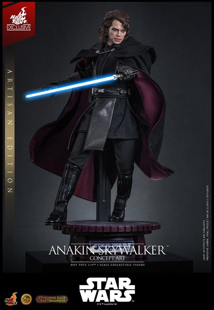 Star Wars Episode III: Die Rache der Sith Movie Masterpiece Actionfigur 1/6 Anakin Skywalker (Concept Art Version) (Artisan Edition) Hot Toys Exclusive 31 cm - Preorder - ETA: 25.02.2028