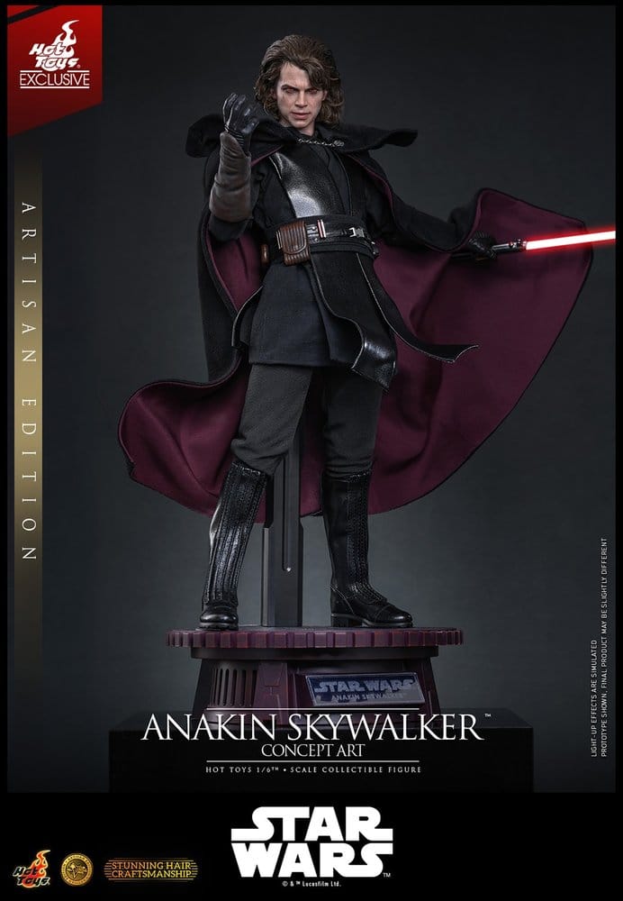 Star Wars Episode III: Die Rache der Sith Movie Masterpiece Actionfigur 1/6 Anakin Skywalker (Concept Art Version) (Artisan Edition) Hot Toys Exclusive 31 cm - Preorder - ETA: 25.02.2028