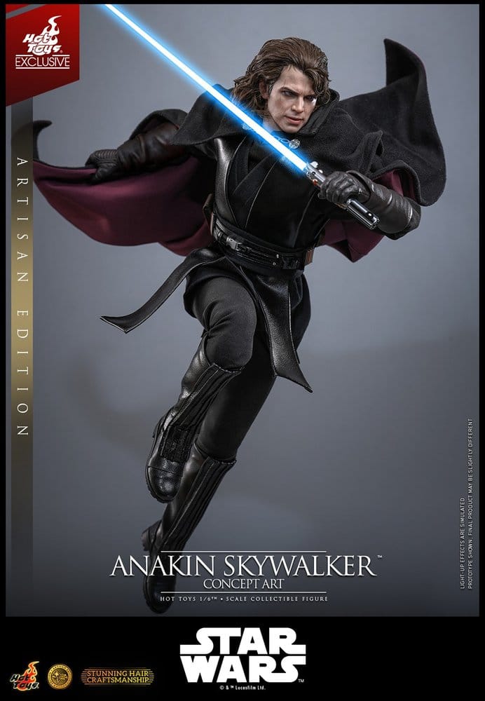 Star Wars Episode III: Die Rache der Sith Movie Masterpiece Actionfigur 1/6 Anakin Skywalker (Concept Art Version) (Artisan Edition) Hot Toys Exclusive 31 cm - Preorder - ETA: 25.02.2028