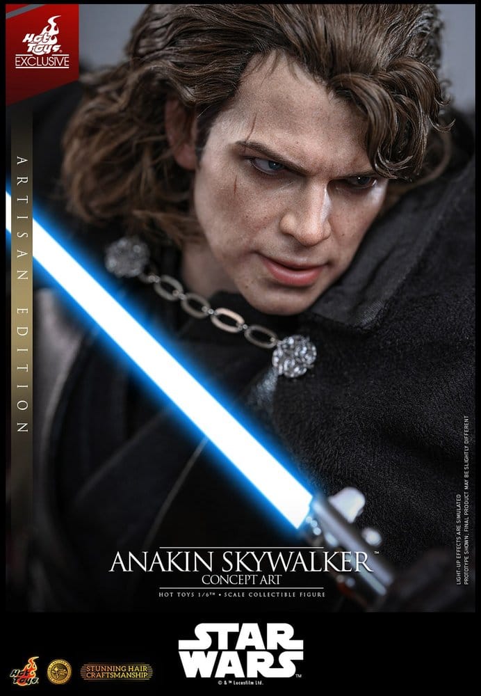 Star Wars Episode III: Die Rache der Sith Movie Masterpiece Actionfigur 1/6 Anakin Skywalker (Concept Art Version) (Artisan Edition) Hot Toys Exclusive 31 cm - Preorder - ETA: 25.02.2028