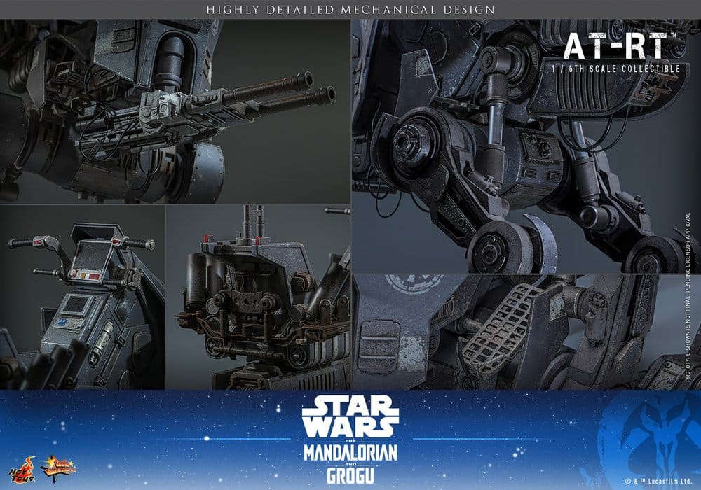 Star Wars: The Mandalorian & Grogu Movie Masterpiece Fahrzeug 1/6 AT-RT 60 cm - Preorder - ETA: 25.02.2027