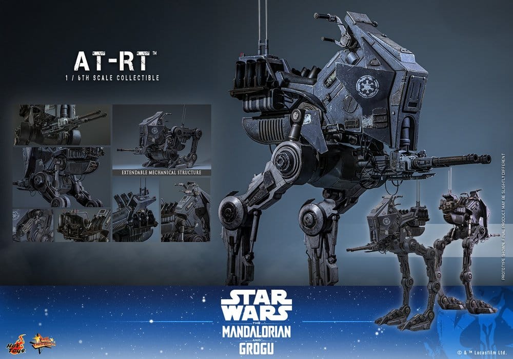 Star Wars: The Mandalorian & Grogu Movie Masterpiece Fahrzeug 1/6 AT-RT 60 cm - Preorder - ETA: 25.02.2027