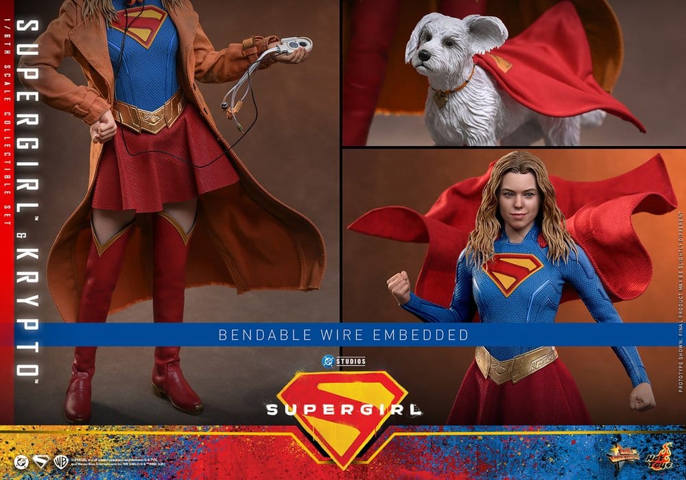 DC Comics Movie Masterpiece Actionfiguren Set Supergirl & Krypto 28 cm - Preorder - ETA: 25.11.2026