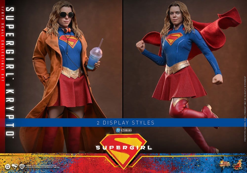 DC Comics Movie Masterpiece Actionfiguren Set Supergirl & Krypto 28 cm - Preorder - ETA: 25.11.2026