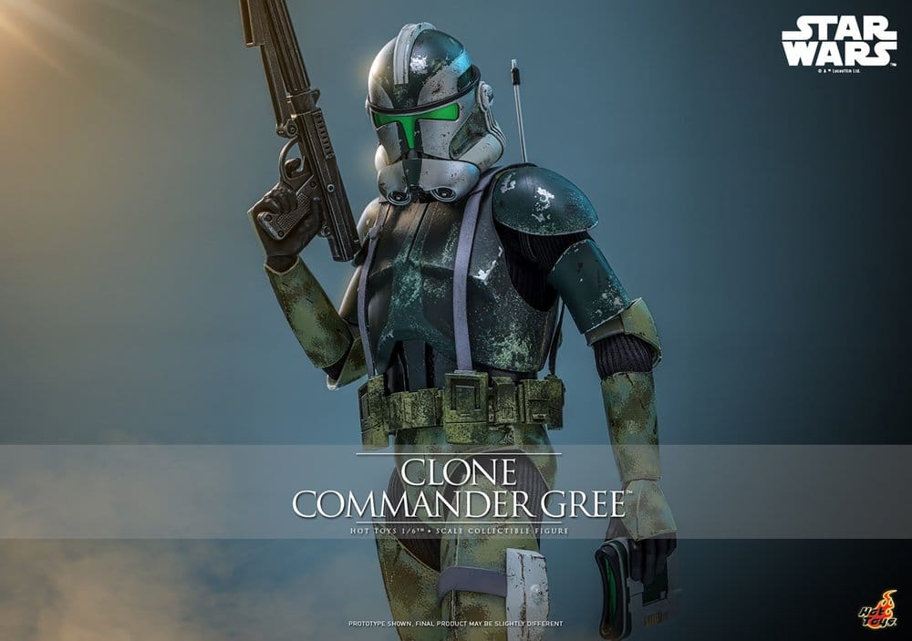 Star Wars Movie Masterpiece Actionfigur 1/6 Clone Commander Gree 30 cm - Preorder - ETA: 25.02.2028