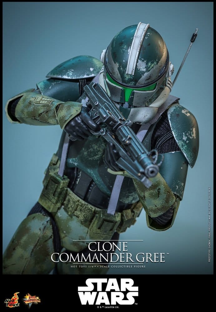Star Wars Movie Masterpiece Actionfigur 1/6 Clone Commander Gree 30 cm - Preorder - ETA: 25.02.2028
