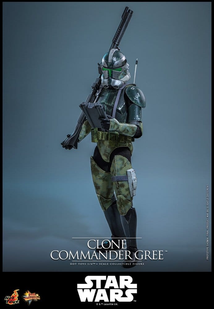Star Wars Movie Masterpiece Actionfigur 1/6 Clone Commander Gree 30 cm - Preorder - ETA: 25.02.2028