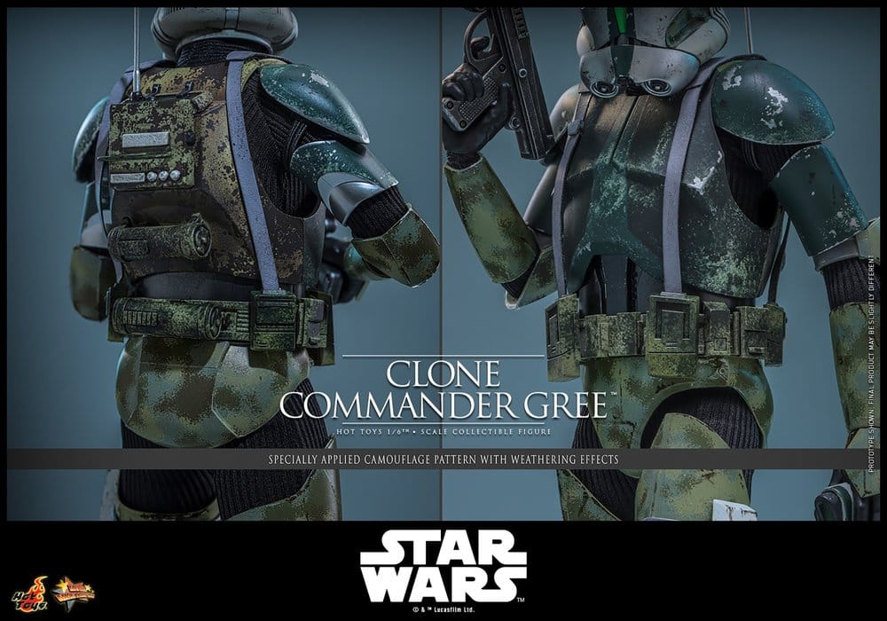 Star Wars Movie Masterpiece Actionfigur 1/6 Clone Commander Gree 30 cm - Preorder - ETA: 25.02.2028