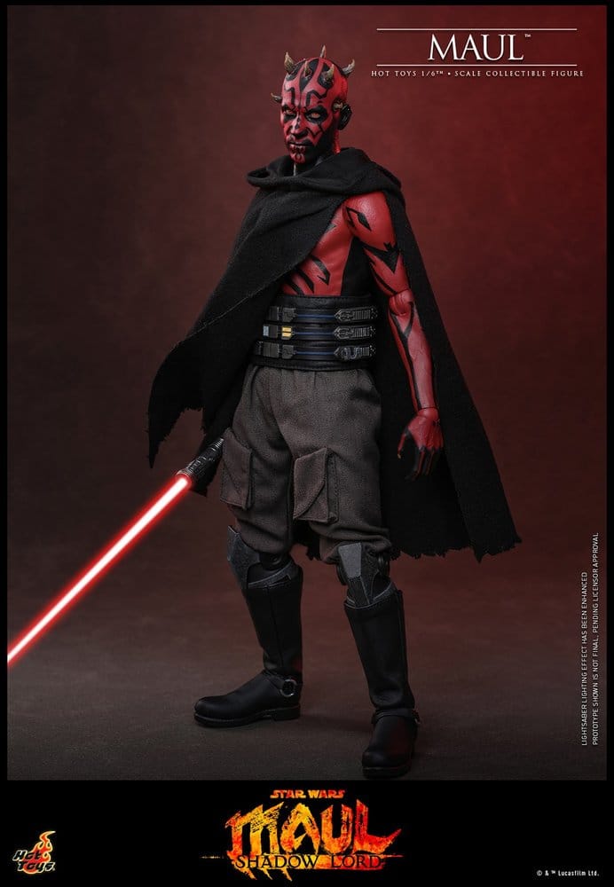 Star Wars: Maul - Shadow Lord Television Masterpiece Actionfigur 1/6 Maul 29 cm - Preorder - ETA: 25.02.2028