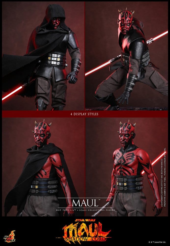 Star Wars: Maul - Shadow Lord Television Masterpiece Actionfigur 1/6 Maul 29 cm - Preorder - ETA: 25.02.2028