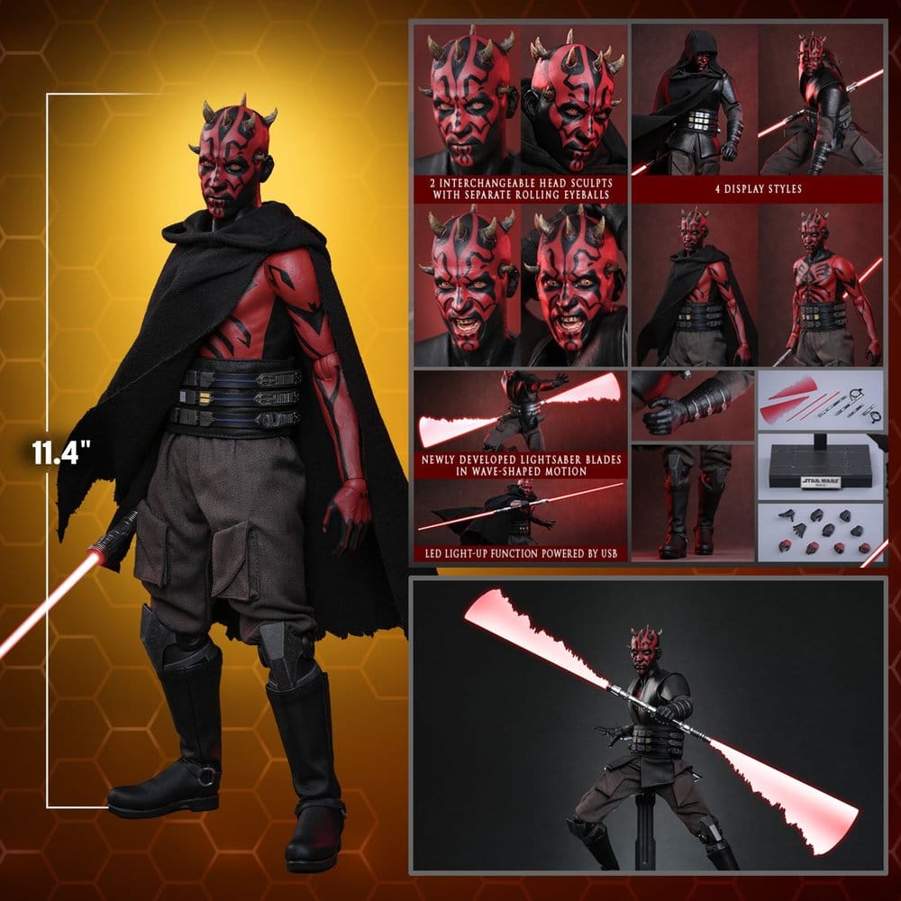 Star Wars: Maul - Shadow Lord Television Masterpiece Actionfigur 1/6 Maul 29 cm - Preorder - ETA: 25.02.2028