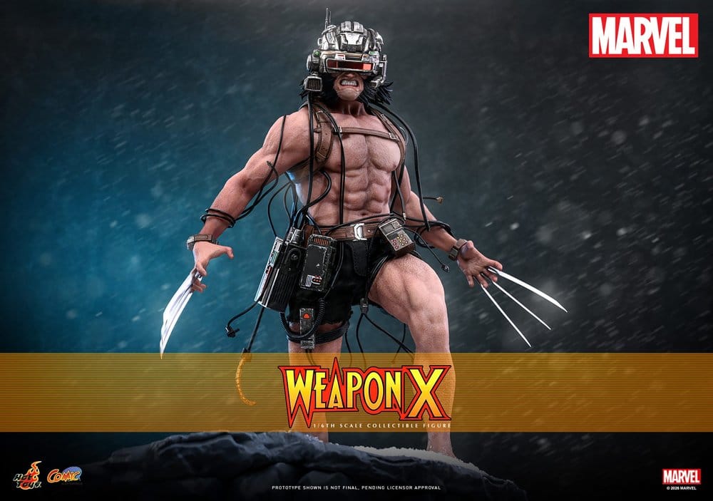 Marvel Comic Masterpiece Actionfigur 1/6 Weapon X 31 cm - Preorder - ETA: 25.02.2028