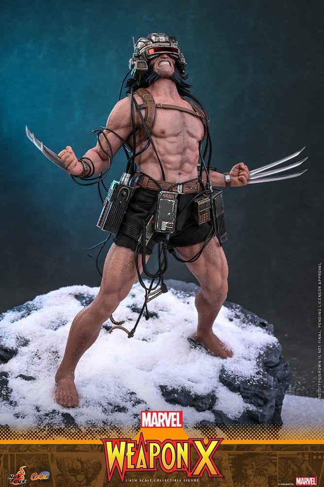 Marvel Comic Masterpiece Actionfigur 1/6 Weapon X 31 cm - Preorder - ETA: 25.02.2028