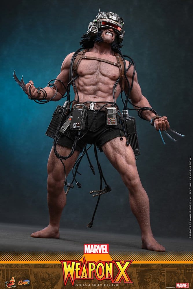 Marvel Comic Masterpiece Actionfigur 1/6 Weapon X 31 cm - Preorder - ETA: 25.02.2028
