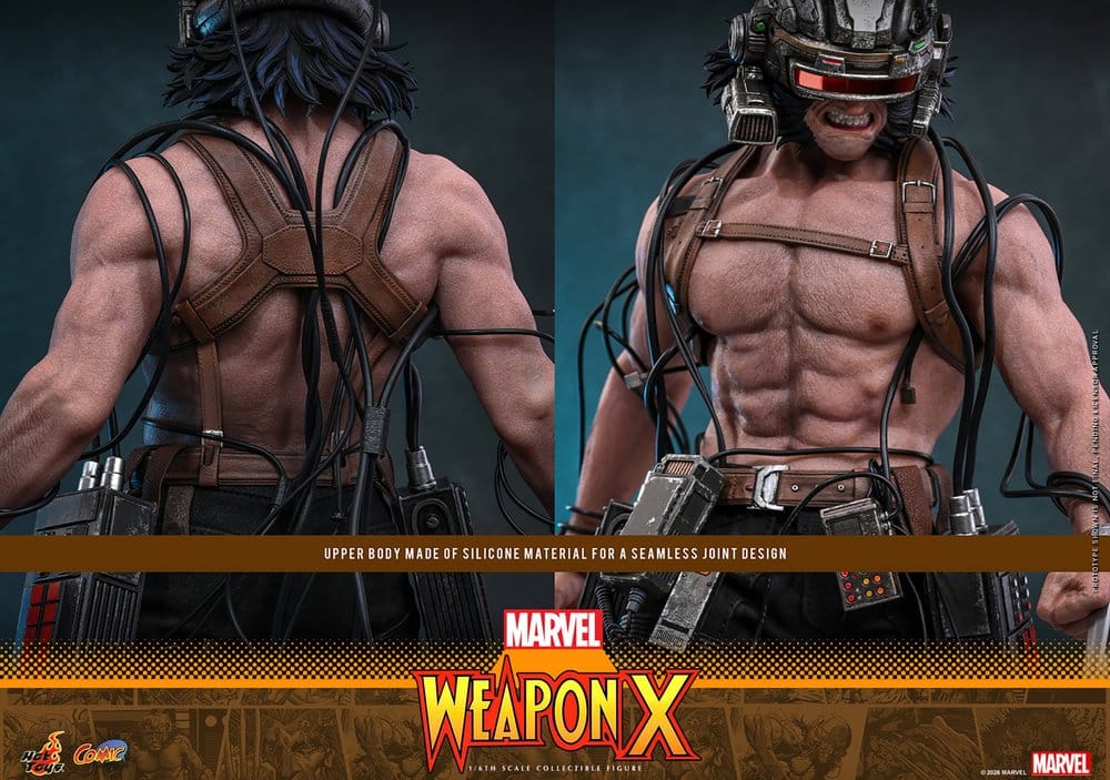 Marvel Comic Masterpiece Actionfigur 1/6 Weapon X 31 cm - Preorder - ETA: 25.02.2028