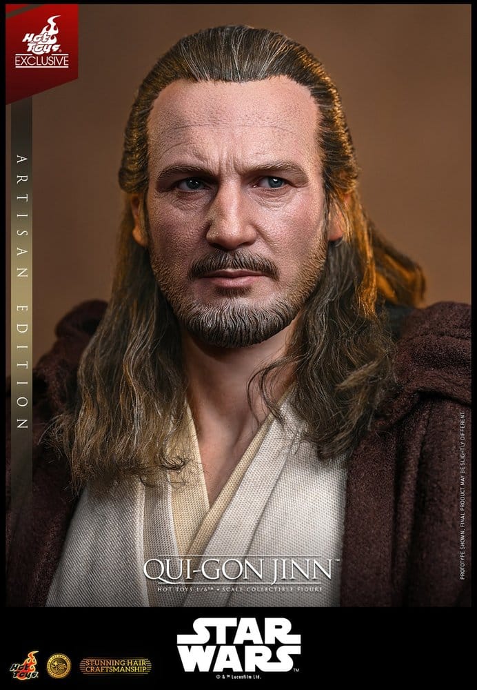 Star Wars: Die dunkle Bedrohung Movie Masterpiece Actionfigur 1/6 Qui-Gon Jinn (Artisan Edition) Hot Toys Exclusive 32 cm - Preorder - ETA: 25.02.2028