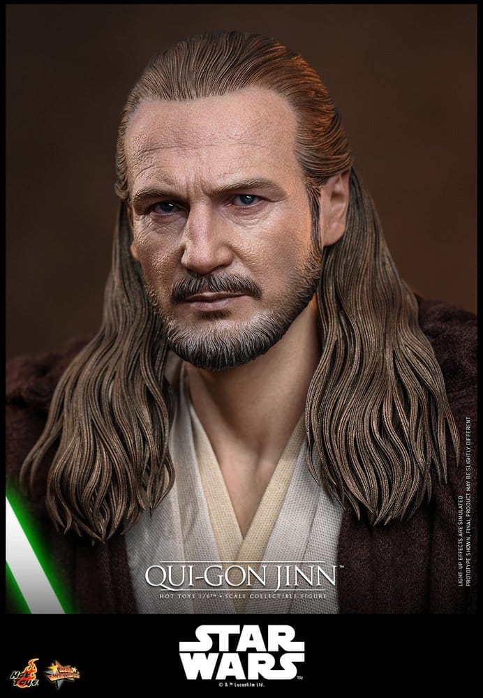 Star Wars: Die dunkle Bedrohung Movie Masterpiece Actionfigur 1/6 Qui-Gon Jinn (Artisan Edition) Hot Toys Exclusive 32 cm - Preorder - ETA: 25.02.2028