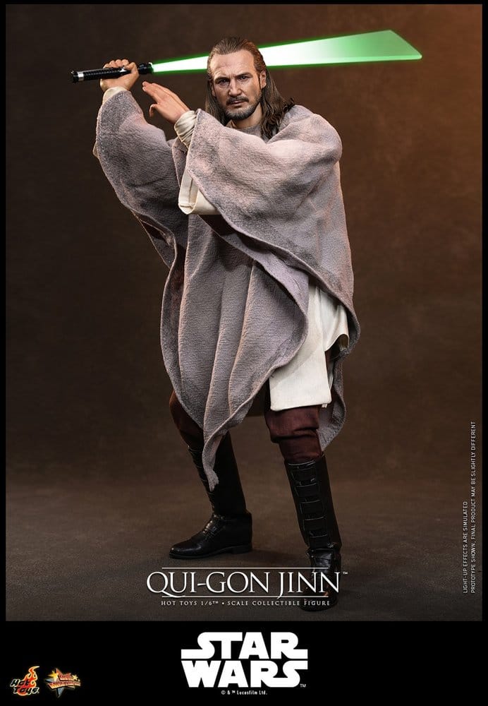 Star Wars: Die dunkle Bedrohung Movie Masterpiece Actionfigur 1/6 Qui-Gon Jinn (Artisan Edition) Hot Toys Exclusive 32 cm - Preorder - ETA: 25.02.2028