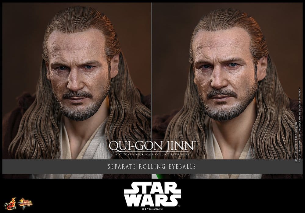 Star Wars: Die dunkle Bedrohung Movie Masterpiece Actionfigur 1/6 Qui-Gon Jinn (Artisan Edition) Hot Toys Exclusive 32 cm - Preorder - ETA: 25.02.2028