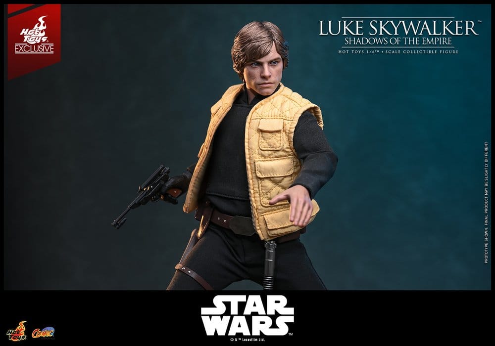 Star Wars Comic Masterpiece Actionfigur 1/6 Luke Skywalker (Shadows Of The Empire) (Hot Toys Exclusive) 28 cm - Preorder - ETA: 19.02.2027