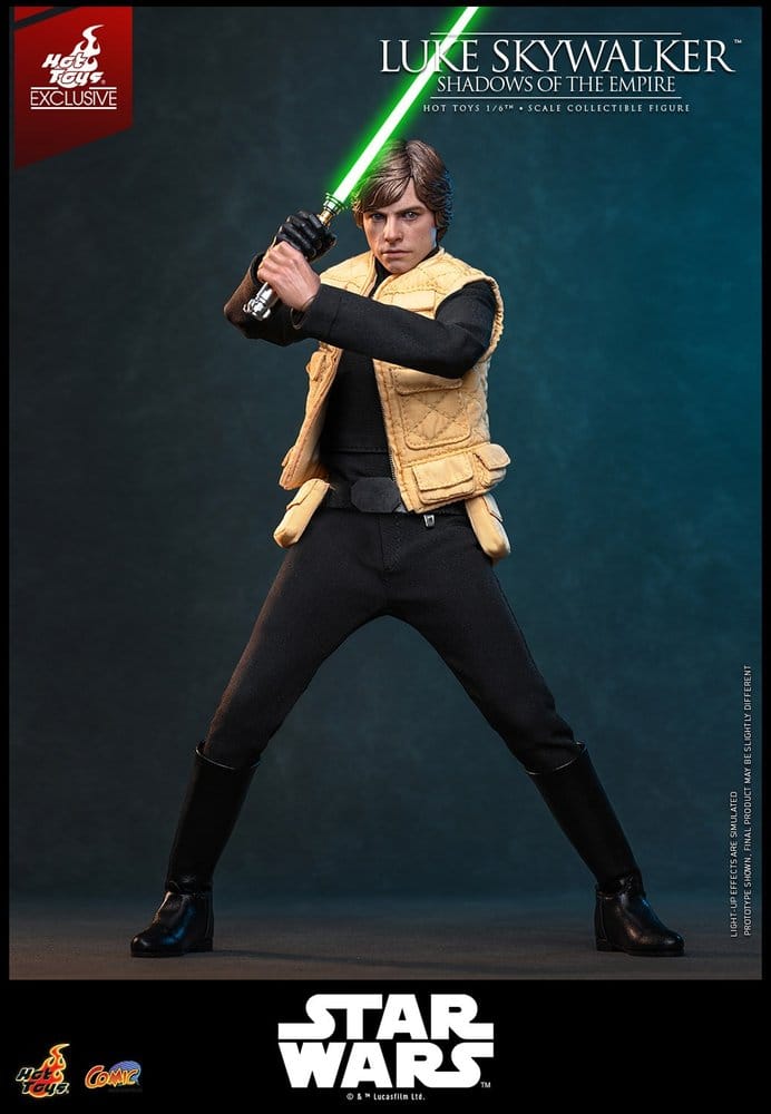 Star Wars Comic Masterpiece Actionfigur 1/6 Luke Skywalker (Shadows Of The Empire) (Hot Toys Exclusive) 28 cm - Preorder - ETA: 19.02.2027