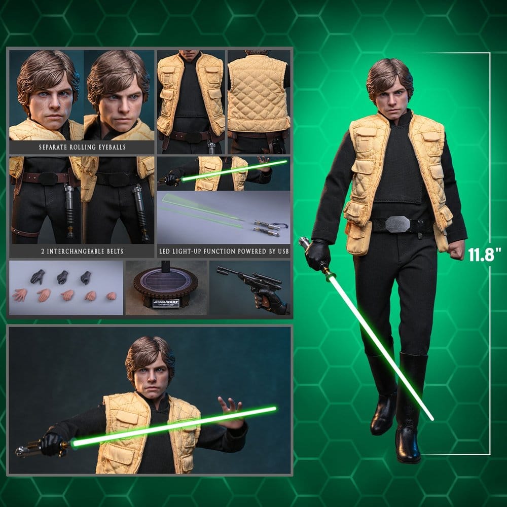 Star Wars Comic Masterpiece Actionfigur 1/6 Luke Skywalker (Shadows Of The Empire) (Hot Toys Exclusive) 28 cm - Preorder - ETA: 19.02.2027