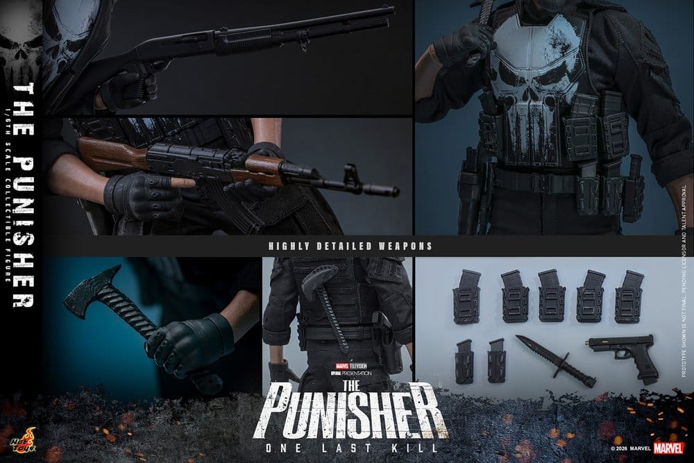 Marvel Television Masterpiece Actionfigur 1/6 The Punisher 31 cm - Preorder - ETA: 25.08.2027